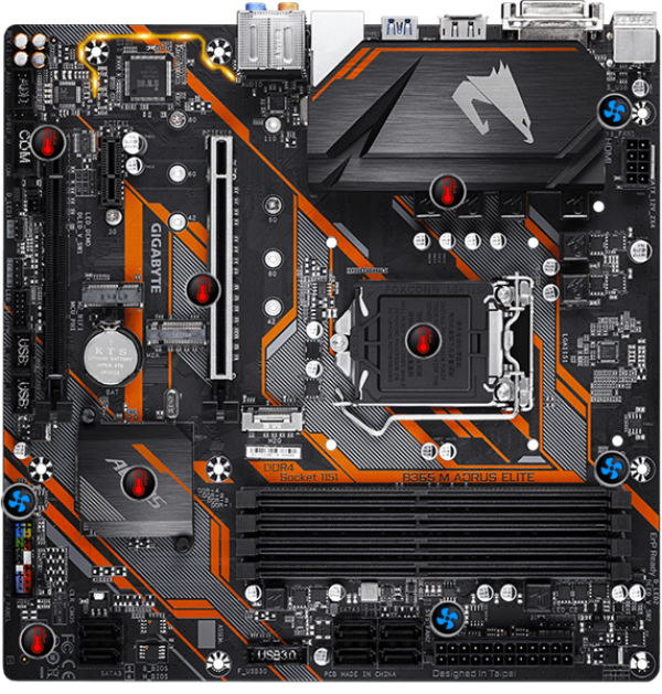 MAINBOARD GIGABYTE B365M AORUS ELITE MỚI - Ảnh 3