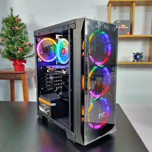 BỘ PC GAMING B85, CHIP XEON E3-1220 V3, RAM 16G,VGA 750TI 2G D5,SSD 128G,HDD 500G,TẢN CPU RAIJINTEK JUNO PRO, CASE VSP, LED RGB