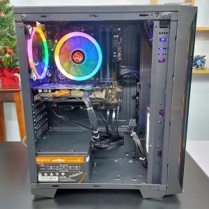 bo pc gaming b85 chip xeon e3 1220 v3 ram 16gvga 750ti 2g d5ssd 128ghdd 500gtan cpu raijintek juno pro case vsp led rgb 5fe181cf43f3e