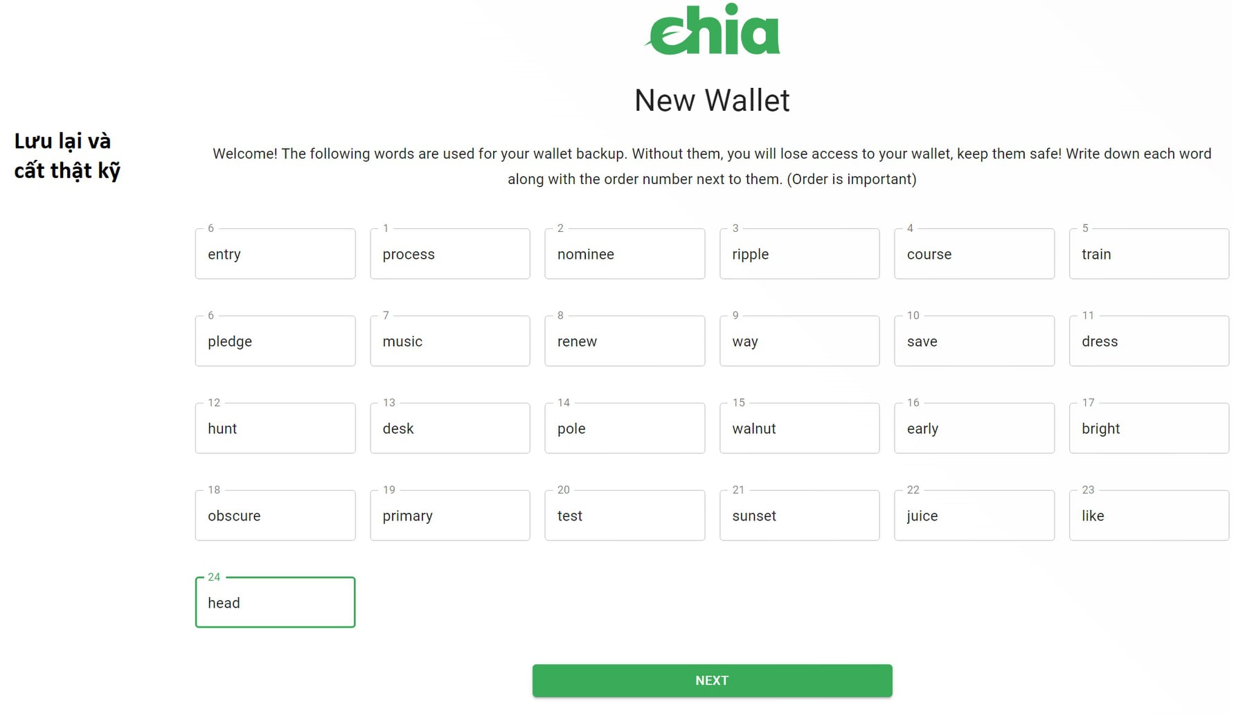 Hướng dẫn đào coin chia hay còn gọi là XCH ( bitcoin xanh) Phần 3 2 54c2c25c dao chia