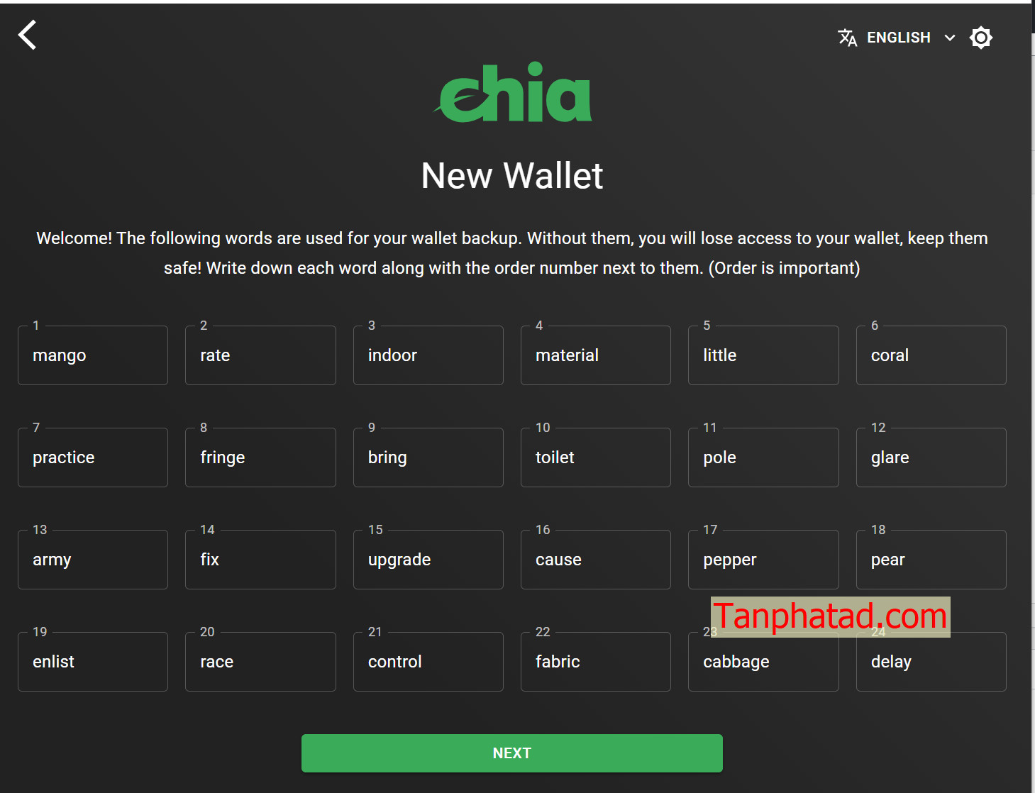 Hướng dần đào coin chia - Cấu hình, tạo ví Phần 1 3 8667f134 huong dan dao chia conin3
