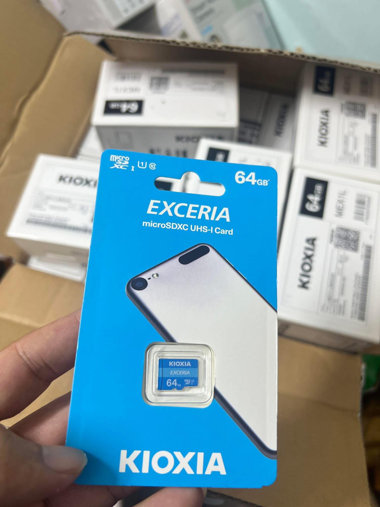 Thẻ Nhớ 64GB Micro SDXC Exceria UHS-I C10 U1 100MB/s Kioxia