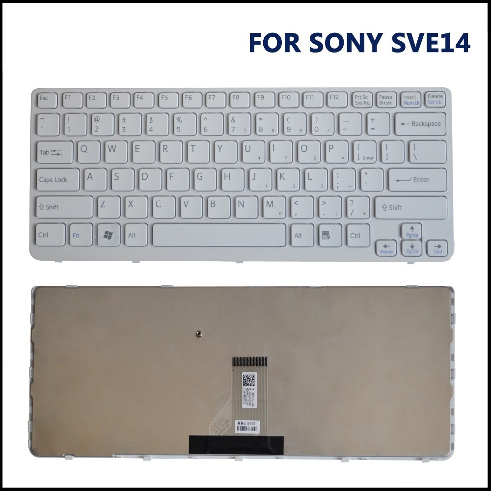 lắp đặt camera uy tín tại Đắk Lắk Bàn Phím Laptop SonyVaiO SVE141 SVE14A - SVE14 Trắng