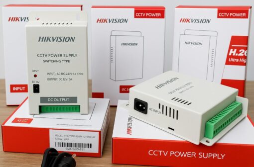 Thông số kỹ thuật bộ chia nguồn HIKVISION DS-2FA1205-C8(EUR) – 8 ngõ ra DC ra 12V/1A, tổng cuông suất 60W – Nguồn điện đầu vào: 150 – 285 VAC, 47 Hz – 63 Hz – Tích hợp đèn LED chỉ thị trạng thái – Bù điện áp: 12V với dây chiều dài thông thường, 13.5V với dây dài, 15V với dây rất dài. – Bảo hành: 6 tháng