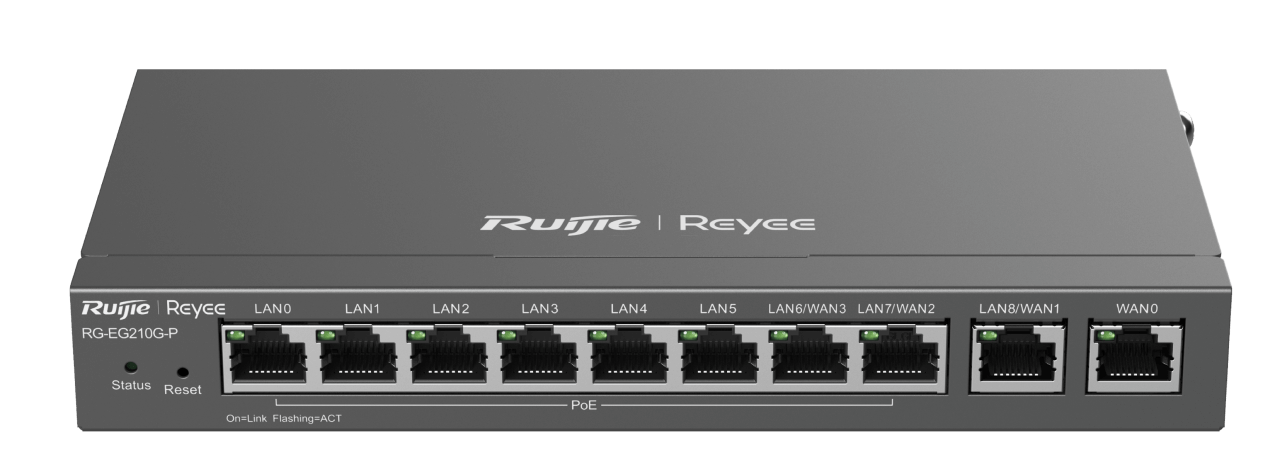 lắp đặt camera uy tín tại Đắk Lắk RUIJIE REYEE RG-EG210G-P chính hãng