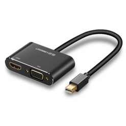 CÁP THUNDERBOLT - MINI DISPLAYPORT TO HDMI + VGA UGREEN 20422 - HÀNG CHÍNH HÃNG
