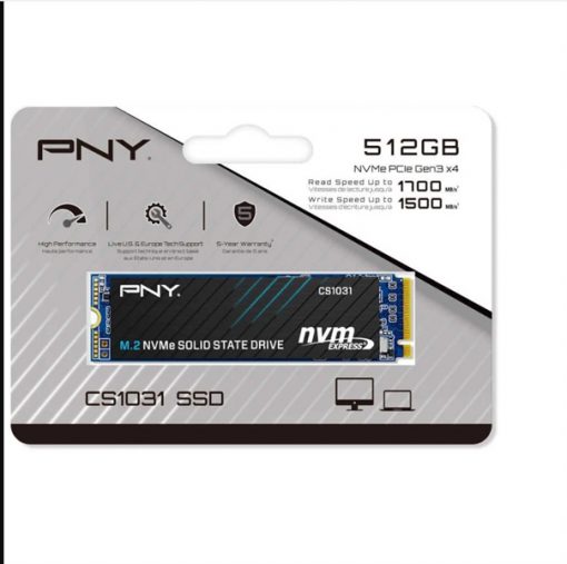 Ổ cứng SSD 256G PNY CS1031 NVMe PCIe Gen3x4 M.2 2280 (M280CS1031-256-CL)