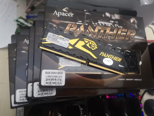 Ram DDR4 Apacer 16G/3200 OC Panther-Golden w/HS RP Tản Nhiệt - Ảnh 3