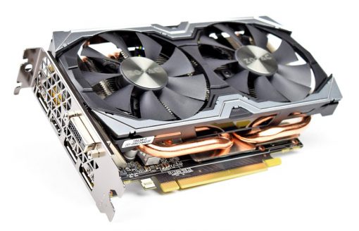VGA ZOTAC GEFORCE GTX1070 MINI 8G D5 2 FAN CŨ