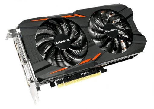 Vga Gigabyte GTX 1050Ti 4G 2 Fan cũ - Ảnh 3