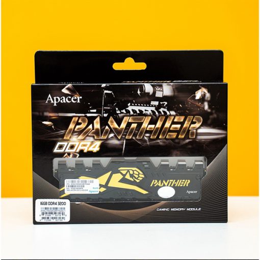 Ram DDR4 Apacer 16G/3200 OC Panther-Golden w/HS RP Tản Nhiệt - Ảnh 2