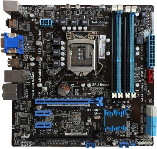 MAINBOARD ASUS P8H77M CŨ - Ảnh 2