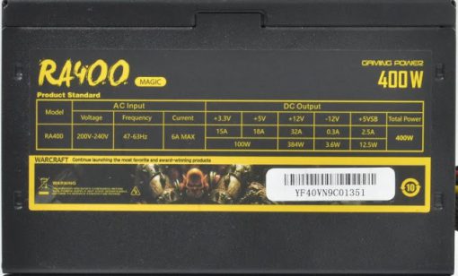 NGUỒN FORGAME RA400 400W MỚI - Ảnh 5