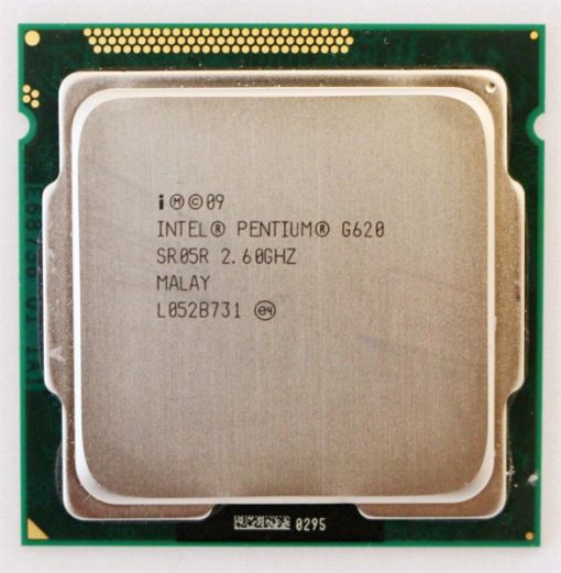 CPU INTEL PENTIUM G620 (2.6 GHz - 3MB Cache)