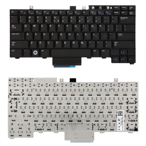 Bàn phím laptop Dell Latitude E5300 E5310 E5400 E5500 E5510 E5410 Đen - Keyboard Dell