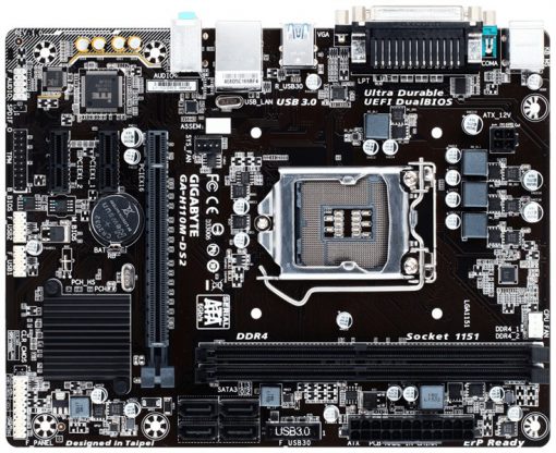 Mainboard GIGABYTE GA-H110M-DS2 MỚI - Ảnh 2