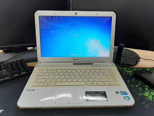 LAPTOP SONY VAIO VPCE 443FX (I3-380M, RAM 4G,SSD 120G TEAM, HDD 320G) - Ảnh 2