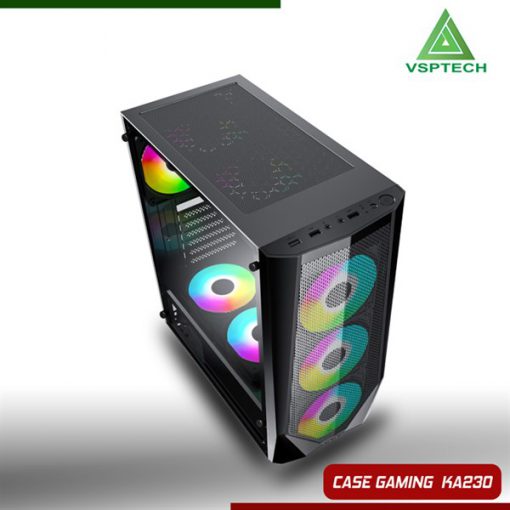VỎ CASE MÁY TÍNH GAMING VSP KA230 - Ảnh 2