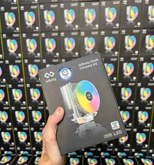 Tản Nhiệt Khí infinity Dark Chrome V2