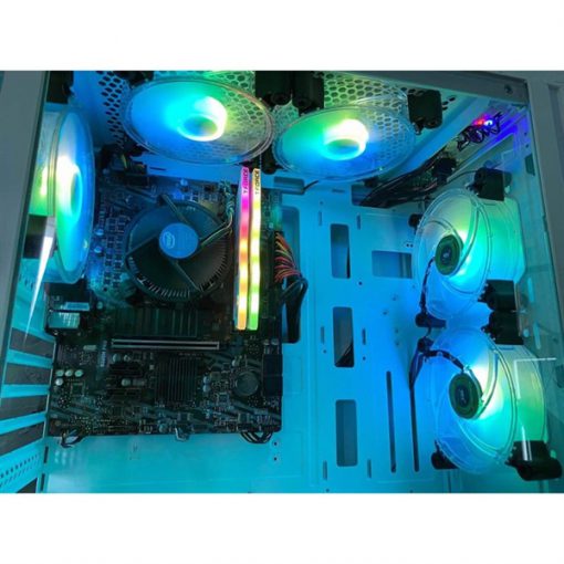Bộ Fan case G-Net F100 RGB có Hub 5 cái - Ảnh 3