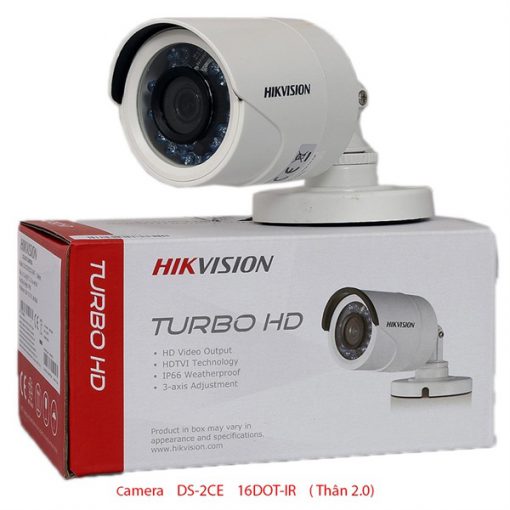 Camera quan sát ngoài trời HDTVI Hikvison DS-2CE16D0T-IR - Ảnh 3