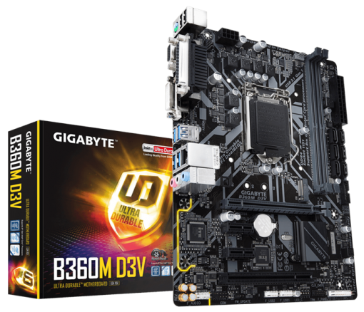 MAINBOARD GIGABYTE B360 D3V CŨ