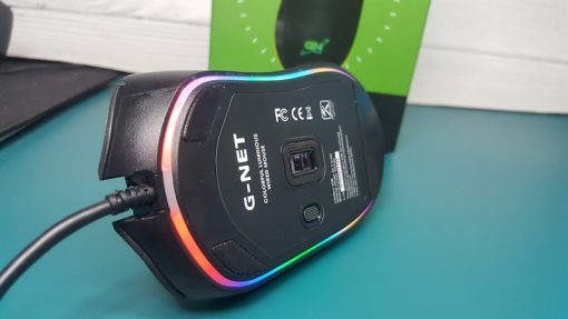 Chuột Gaming Gnet M30 RGB ( Mắt đọc PW3050, 4000 DPI, LED RGB ) Mới - Ảnh 5