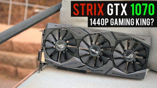 VGA ASUS ROG STRIX GTX 1070 8G GAMING CŨ - Ảnh 2