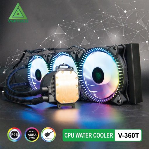 Tản Nhiệt Nước VSPTech V-360T XTREME GAMING Sync LED ARGB - Ảnh 5