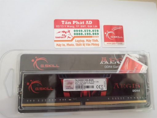 RAM DDR4 GSKILL 8GB/3200MHz MỚI