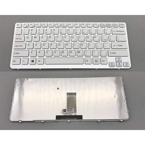 Bàn Phím Laptop SonyVaiO SVE141 SVE14A - SVE14 Trắng
