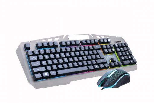 BỘ PHÍM CHUỘT LED CÓ DÂY BOSSTON RAINBOW 8350 - Ảnh 4