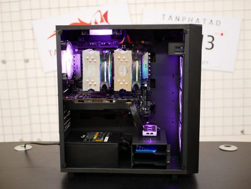 BỘ MÁY PC WORKSTATION X79 2 Chip E5-2667 12 nhân 24 luồng-36G-256GB - Ảnh 2