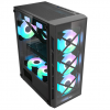 Case MIK TN10 (3 FAN GALAXY RGB)