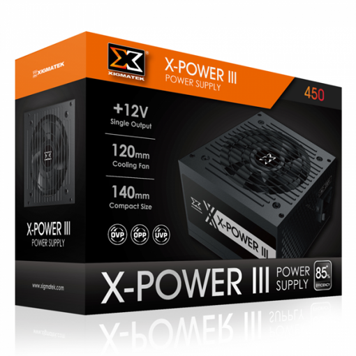 NGUỒN XIGMATEK X-POWER III 450 - 400 450w MỚI (EN45969)
