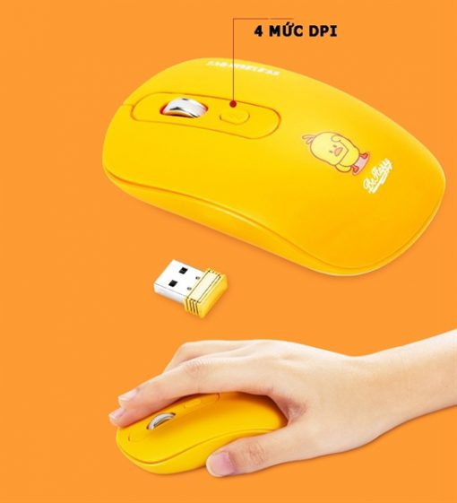 Bộ Bàn Phím Và Chuột Không Dây PSPY K68 - Ảnh 2