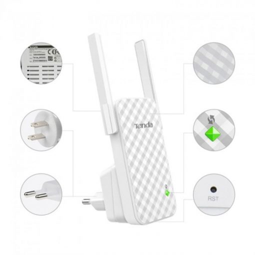 BỘ KÍCH SÓNG WIFI REPEATER 300Mbps TENDA A9