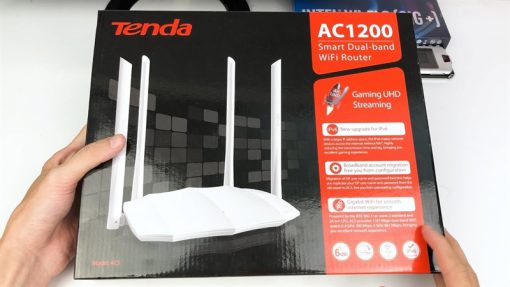 Router Wifi Chuẩn AC1200 Tenda AC5 V3 Trắng - Ảnh 2