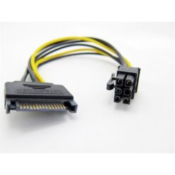 Cáp chuyển đổi nguồn SATA sang IDE 6 Pin