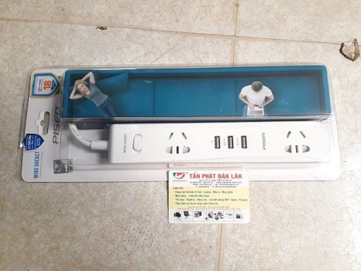 Ổ CẮM ĐIỆN USB PISEN K23 chuẩn 2A cho ĐT xịn - Ảnh 5