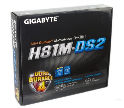 MAINBOARD GIGABYTE H81M-DS2 CŨ