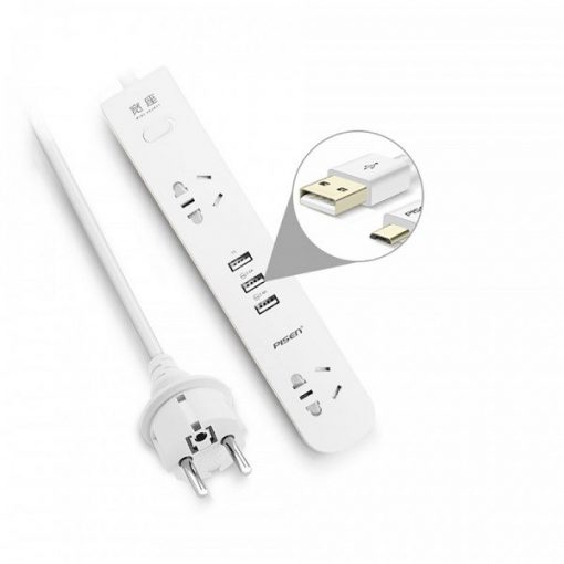 Ổ CẮM ĐIỆN USB PISEN K23 chuẩn 2A cho ĐT xịn - Ảnh 2