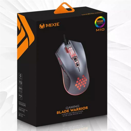 Chuột Gaming Mixie M10 Kết Nối Usb - Rgb Có Dây 8 Nút 4800 Dp - Ảnh 5