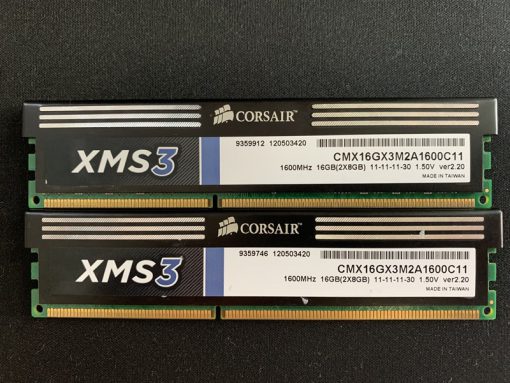 BỘ KIT RAM CORSAIR 16G(2X8GB) CŨ - Ảnh 3