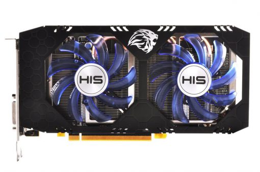CARD VGA HIS RX470 4G 2 FAN CŨ - Ảnh 3