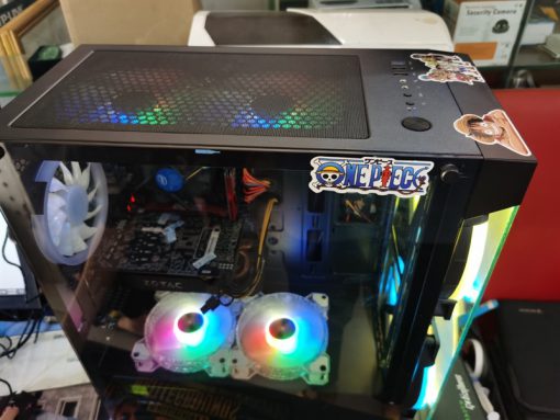 Bộ PC Gaming B365, i3 9100f, Ram 8g, SSd 128g, HDD 500g, Vga Zotac 1060 3G, Aerocool 500W, Case Fan Led - Ảnh 2