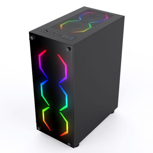 THÙNG CASE MÁY TÍNH VSP KA210 KÍNH CƯỜNG LỰC - Ảnh 3