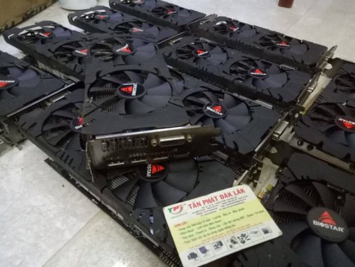 VGA BIOSTAR RX580 8G D5 2FAN CŨ - Ảnh 2