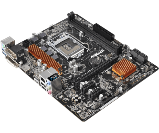 MAINBOARD ASROCK H110M-HDV CŨ SOCKET 1151 - Ảnh 3
