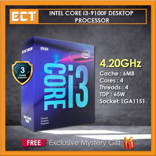 CPU I3-9100F (4.2GHz, 6M) SOCKET 1151 V2 - Ảnh 2